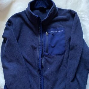 Preowned Zip up fleece by Vineyard Vines (pre-owned) Medium  12-14
